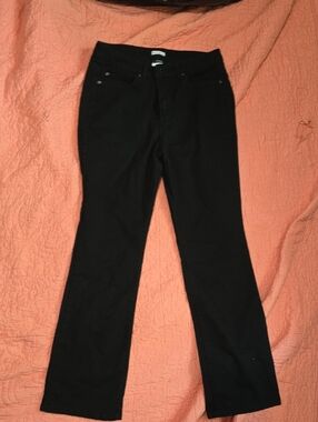 Basic Edition - NWOT- Black Modern-Bootleg Pants